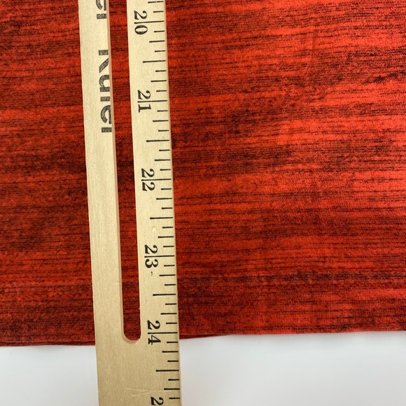 Affliction Graphic T Shirt Mens Medium Red Black Gothic Cross Space Dye Y2K MMA - Picture 7 of 9